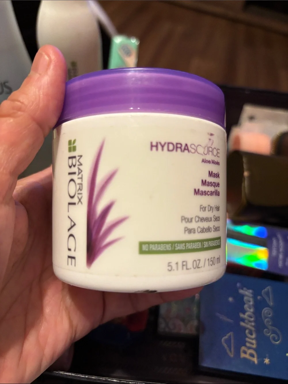 Matrix Biolage Hydrasource Purple Hair Mask for Dry Hair
